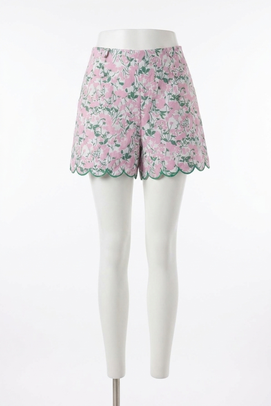 NEW VOY elsie high rise shorts in mauve